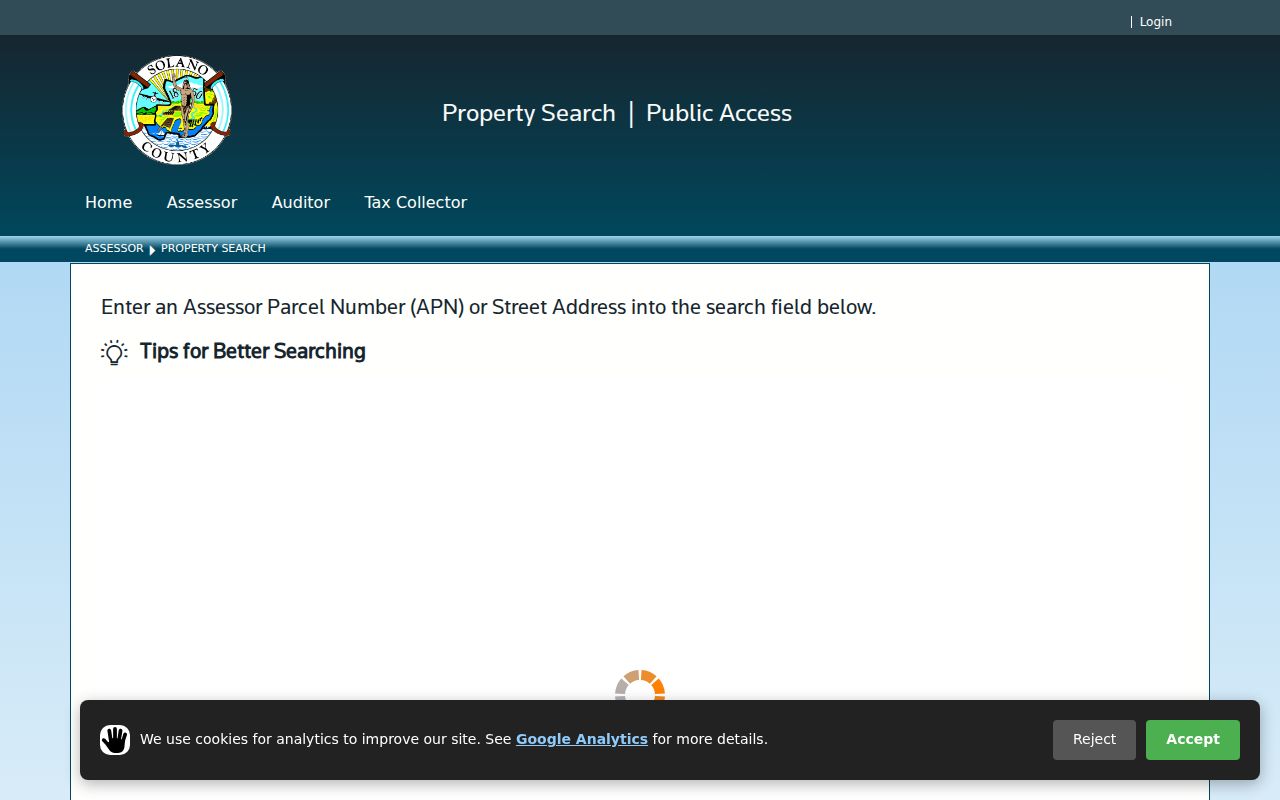Vacaville people search with Solano assessor property lookup
